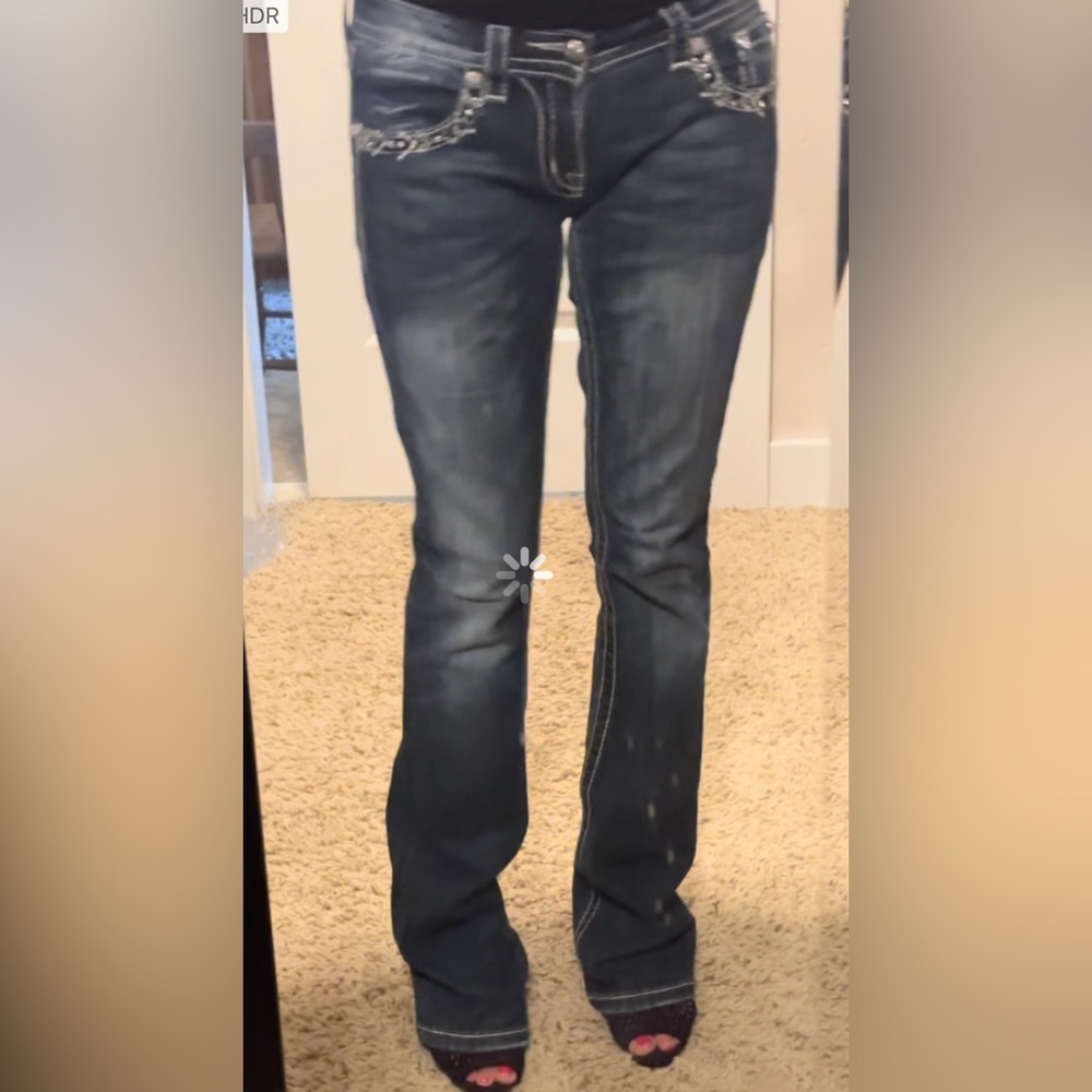 Country beaded jeans